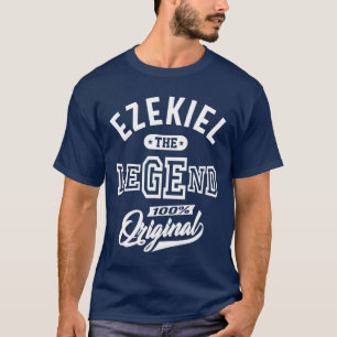 Camiseta Nombramiento personalizado de Ezekiel Regalo de cu