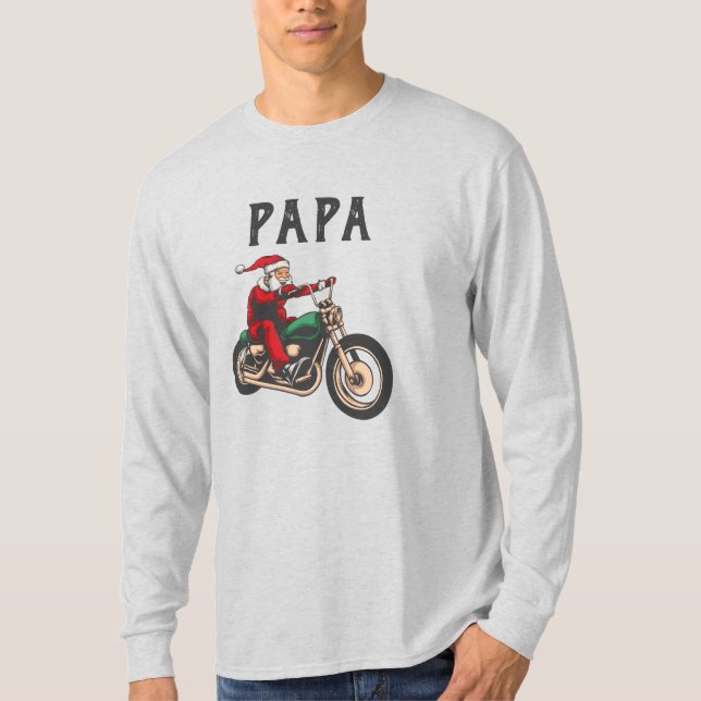 Camiseta Nombran regalo a los Navidades del Papa personaliz (Anverso)