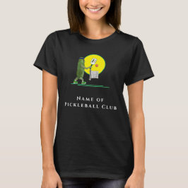 Camiseta Nombrar tu club de pelotas, divertido jugador de b