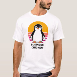 Camiseta Nombre animal apropiado para el pingüino de Funy