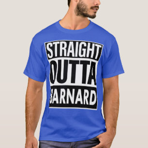 Camiseta Nombre Barnard Straight Outta Barnard