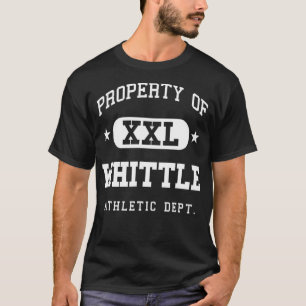 Camiseta Nombre blanco Vintage Retro School Sport Funny