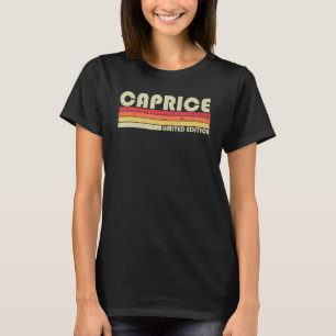 Camiseta Nombre CAPRICE Personalizado Retro Vintage 80s 90s