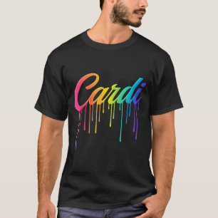 Camiseta Nombre Cardi Primero para Hombres Mujeres Niños