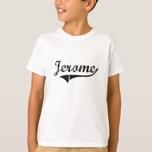 Camiseta Nombre clásico del estilo de Jerome