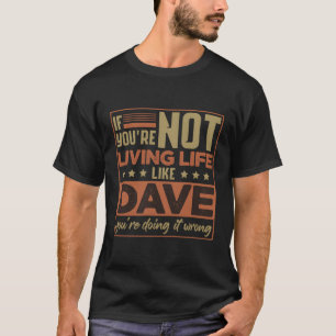 Camiseta Nombre David Dave