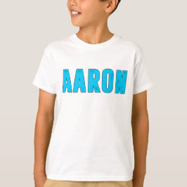 Camiseta Nombre de Aaron