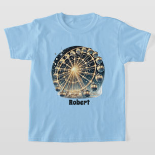 Camiseta Nombre de adición de la rueda de Guay Ferris