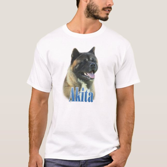 Camiseta Nombre de Akita (Anverso)