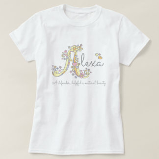 Camiseta Nombre de Alexa chicas que significa mujeres en mo
