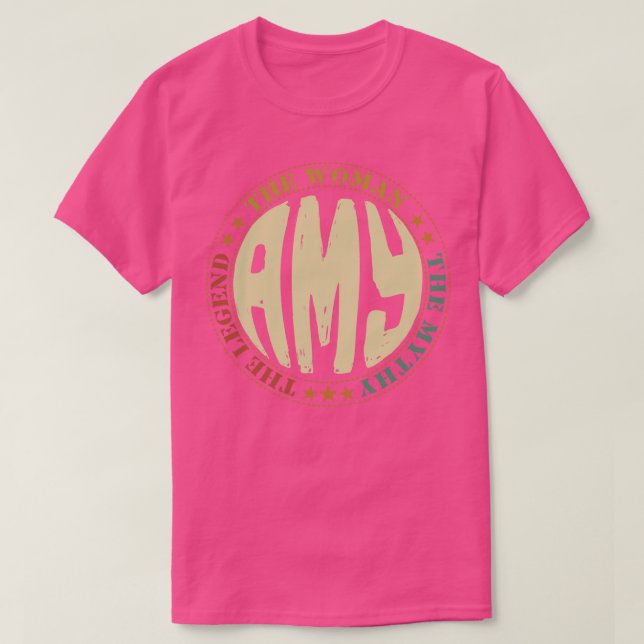 Camiseta nombre de amigo (Diseño del anverso)