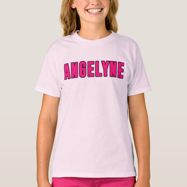 Camiseta Nombre de Angelyne (Anverso)