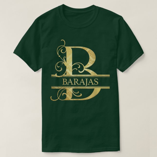 Camiseta Nombre de Barajas  (Diseño del anverso)