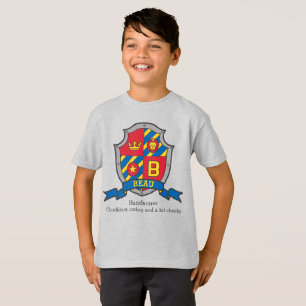 Camiseta Nombre de Beau para niño y significado escudo de c