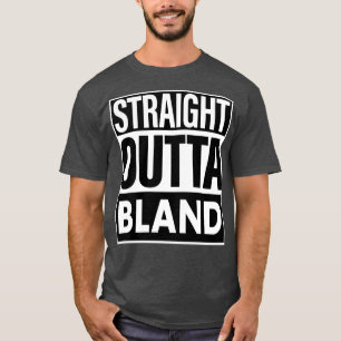 Camiseta Nombre de Bland Straight Outta Bland