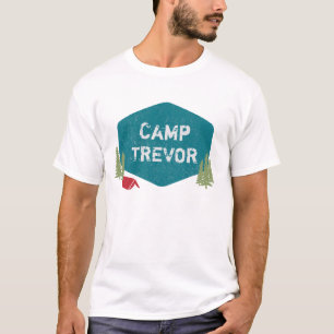 Camiseta Nombre de campamento personalizado Fiesta de cumpl