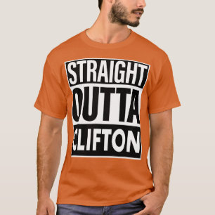 Camiseta Nombre de Clifton Straight Outta Clifton
