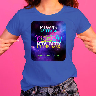 Camiseta Nombre de cumpleaños de adolescente edad años pers