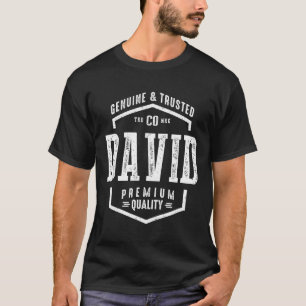 Camiseta Nombre de David