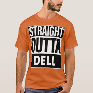 Camiseta Nombre de Dell directamente fuera de Dell