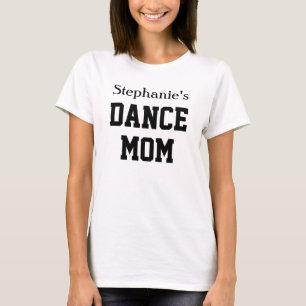 Camiseta Nombre de encargo de la hija del color de la mamá
