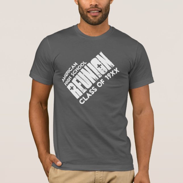 Camiseta Nombre de encargo de la reunión de clase de (Anverso)