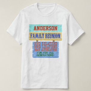 Camiseta Nombre de encargo de madera divertido del Rótulo