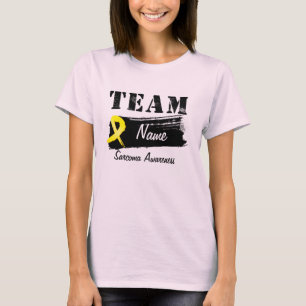 Camiseta Nombre de encargo del equipo - sarcoma
