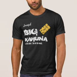 Camiseta Nombre de encargo GRANDE divertido V08 de Boss