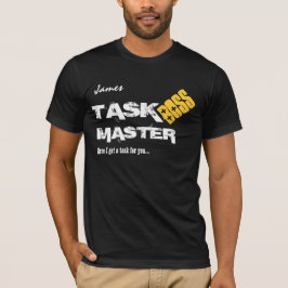 Camiseta Nombre de encargo V06 de Boss del AMO divertido de