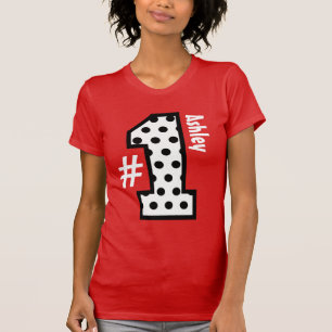 Camiseta Nombre de encargo V10 del número grande de los