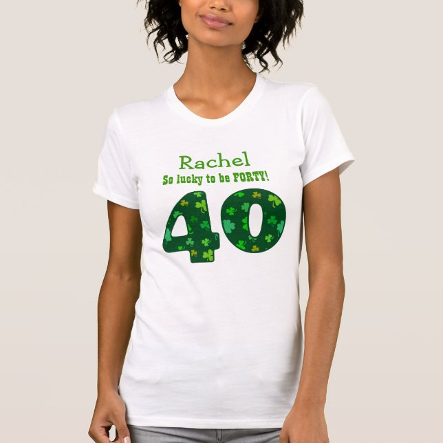 Camiseta Nombre de encargo V10S del número afortunado del (Anverso)