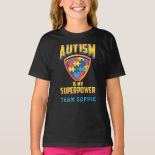 Camiseta Nombre de equipo de rompecabezas personalizado El