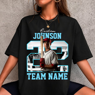 Camiseta Nombre de Equipo Personalizado Número Foto Jugador