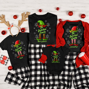 Camiseta Nombre de familia Año de reunión Navidades de reun