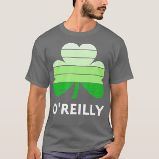 Camiseta Nombre de familia de OReilly Irish