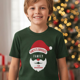 Camiseta Nombre de familia favorita del personalizado Funny