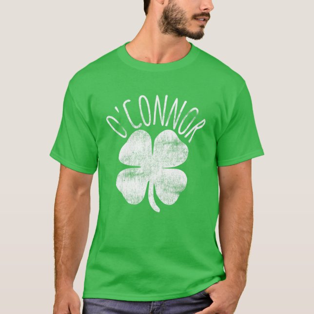 Camiseta Nombre de familia O'Connor que coincide con St. Pa (Anverso)
