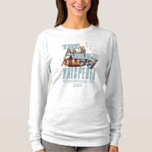 Camiseta Nombre de fecha de ubicación de observación person