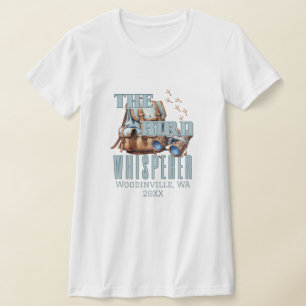 Camiseta Nombre de fecha de ubicación de observación person