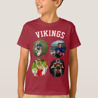Camiseta Nombre de foto personalizada Número Equipo de depo
