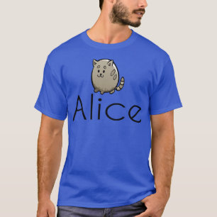 Camiseta Nombre de gato de corte