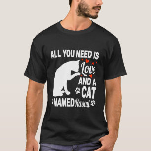 Camiseta Nombre de gato personalizado Rascal Adorable gatit