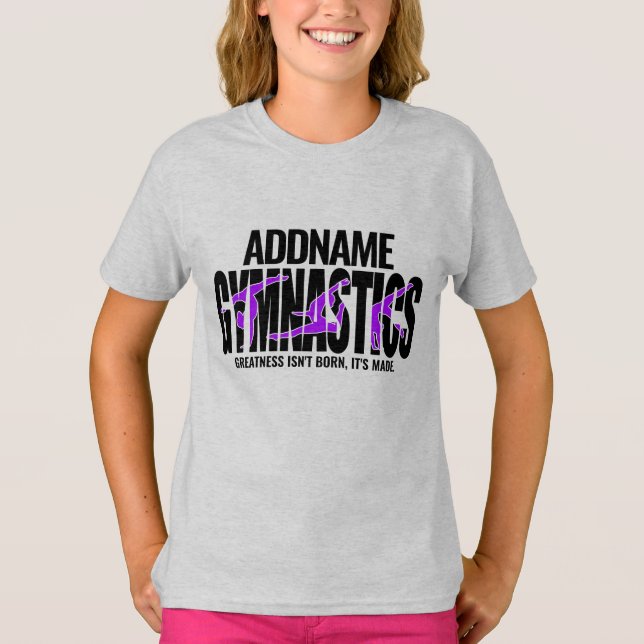 Camiseta NOMBRE DE Gimnasia NOMBRE Equipo Acrobático Gimnas (Anverso)