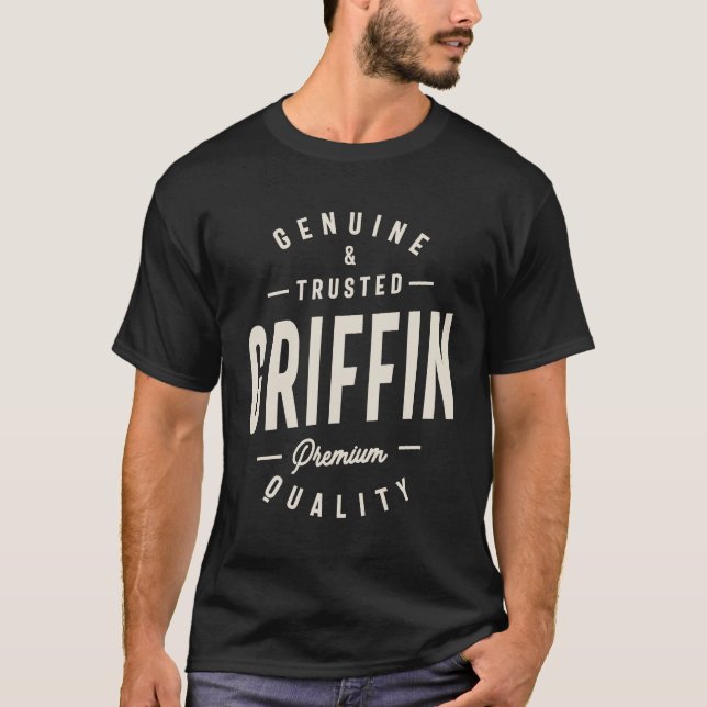 Camiseta Nombre de Griffin original y fiable (Anverso)