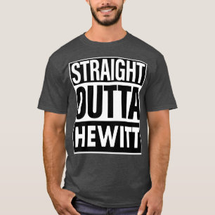 Camiseta Nombre de Hewitt Straight Outta Hewitt