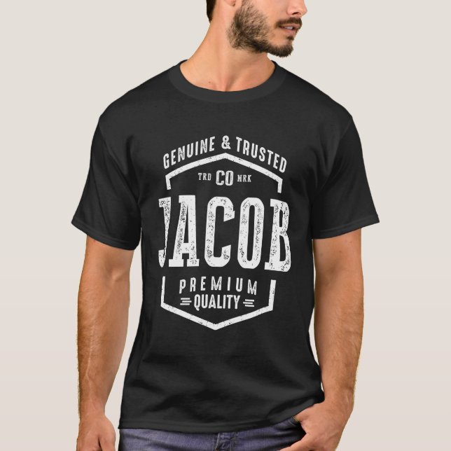 Camiseta Nombre de Jacob (Anverso)