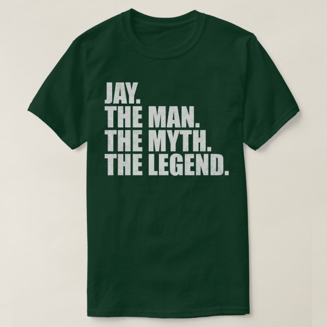 Camiseta Nombre de JayJay Jay (Diseño del anverso)