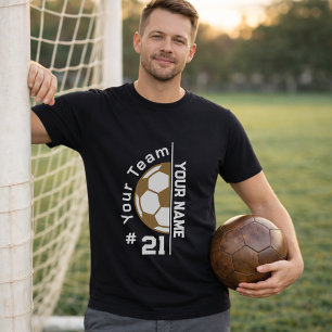 Camiseta Nombre de jugador de fútbol personalizado Número d