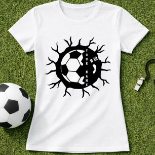 Camiseta Nombre de jugador de fútbol personalizado Salpicad